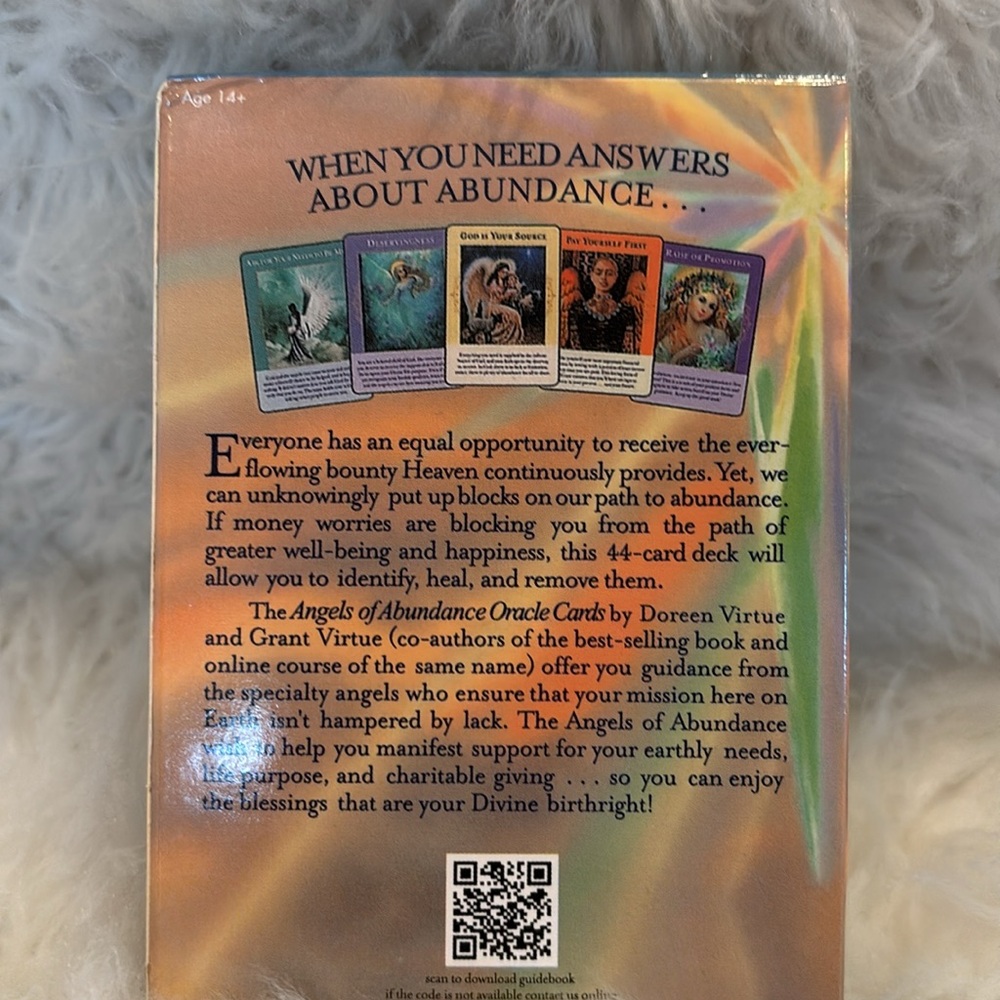 - Angels of Abundance Oracle Card Deck In Box NWT - Picture 2 of 3